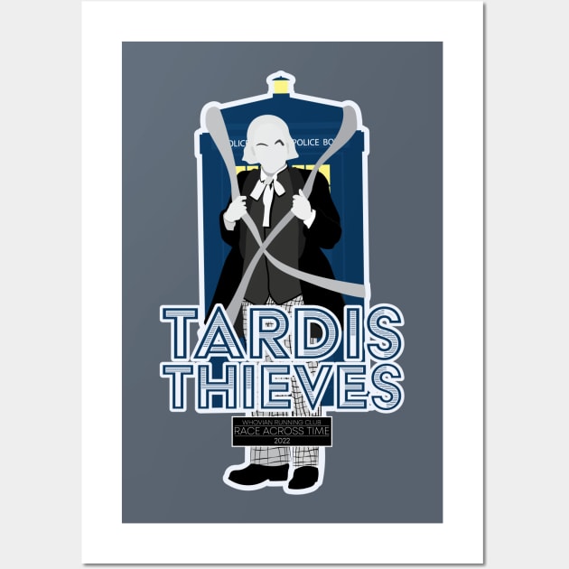 TARDIS Thieves Wall Art by Fanthropy Running Clubs